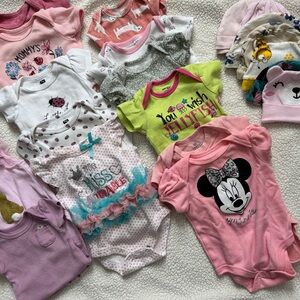 Baby girl clothing lot